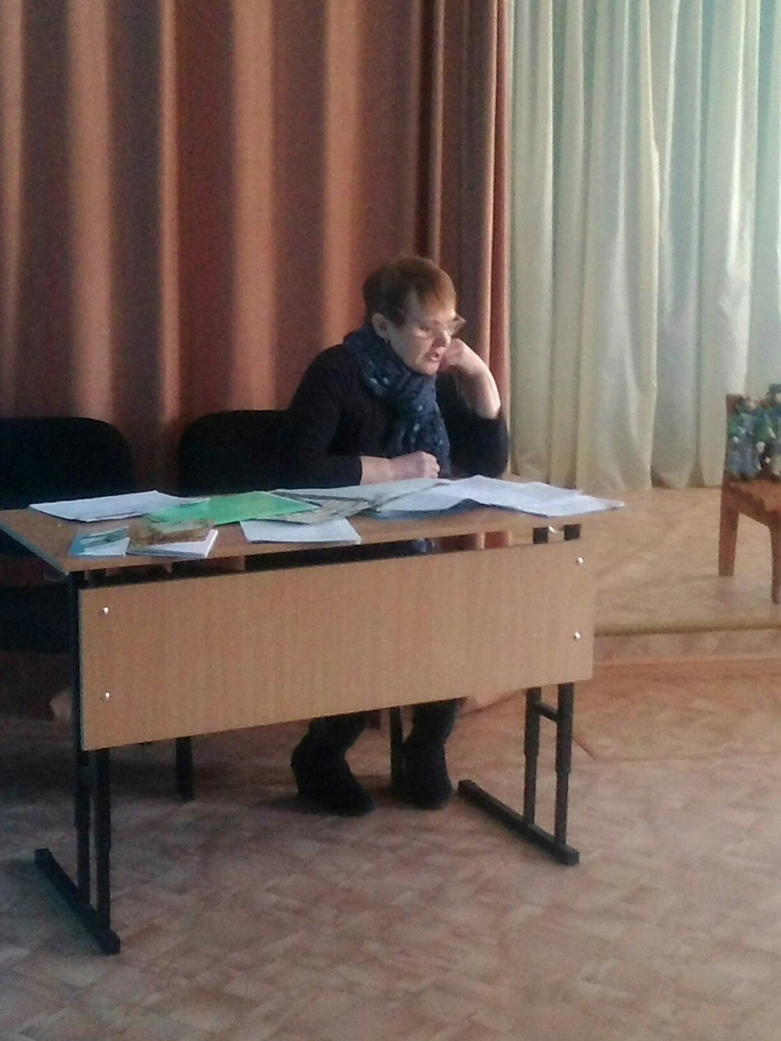В Кузедеево прошла встреча Татьяны Чарыковой с юными читателями