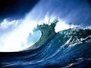 Бушующие волны океана