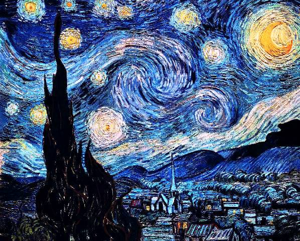Звёздная ночь. Ван Гог