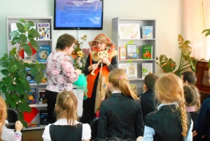 Галина Ильина посетила мероприятие, приуроченное к Неделе детской книги