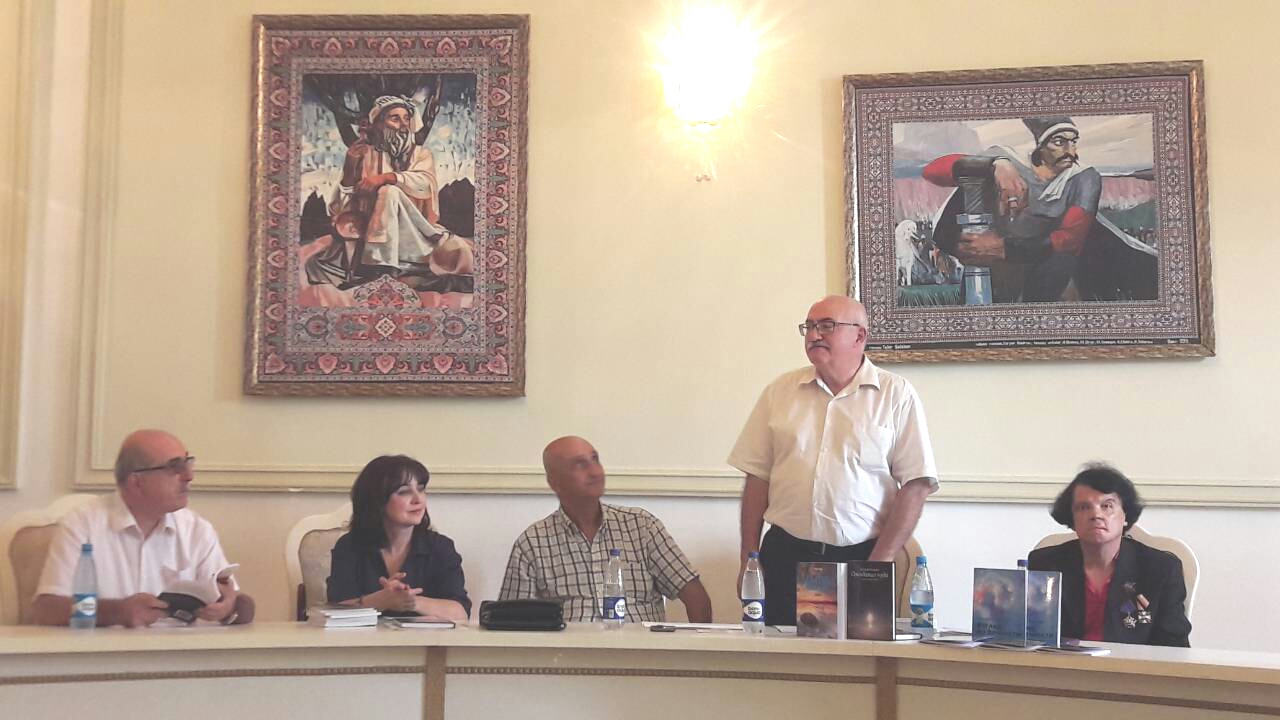 Встреча в Союзе писателей Азербайджана