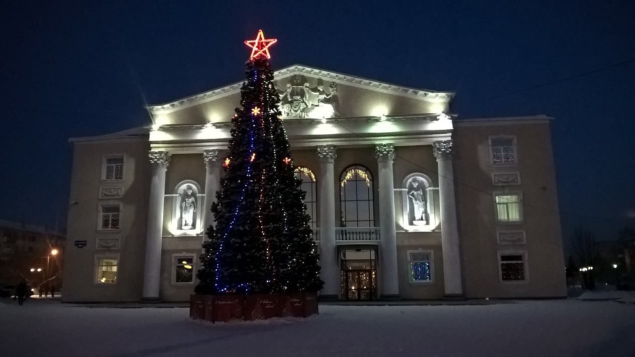 Новый год в Ленинске-Кузнецком